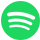 Spotify logo in bright green