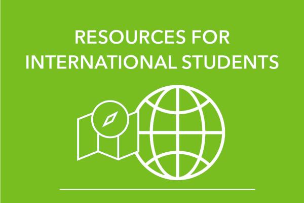 Resources for International Students